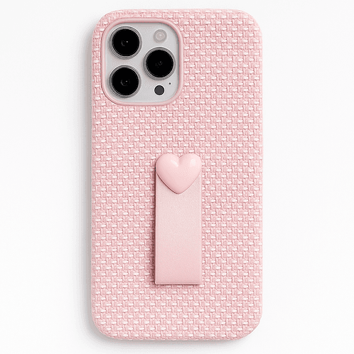 Luxury Heart Grip Case