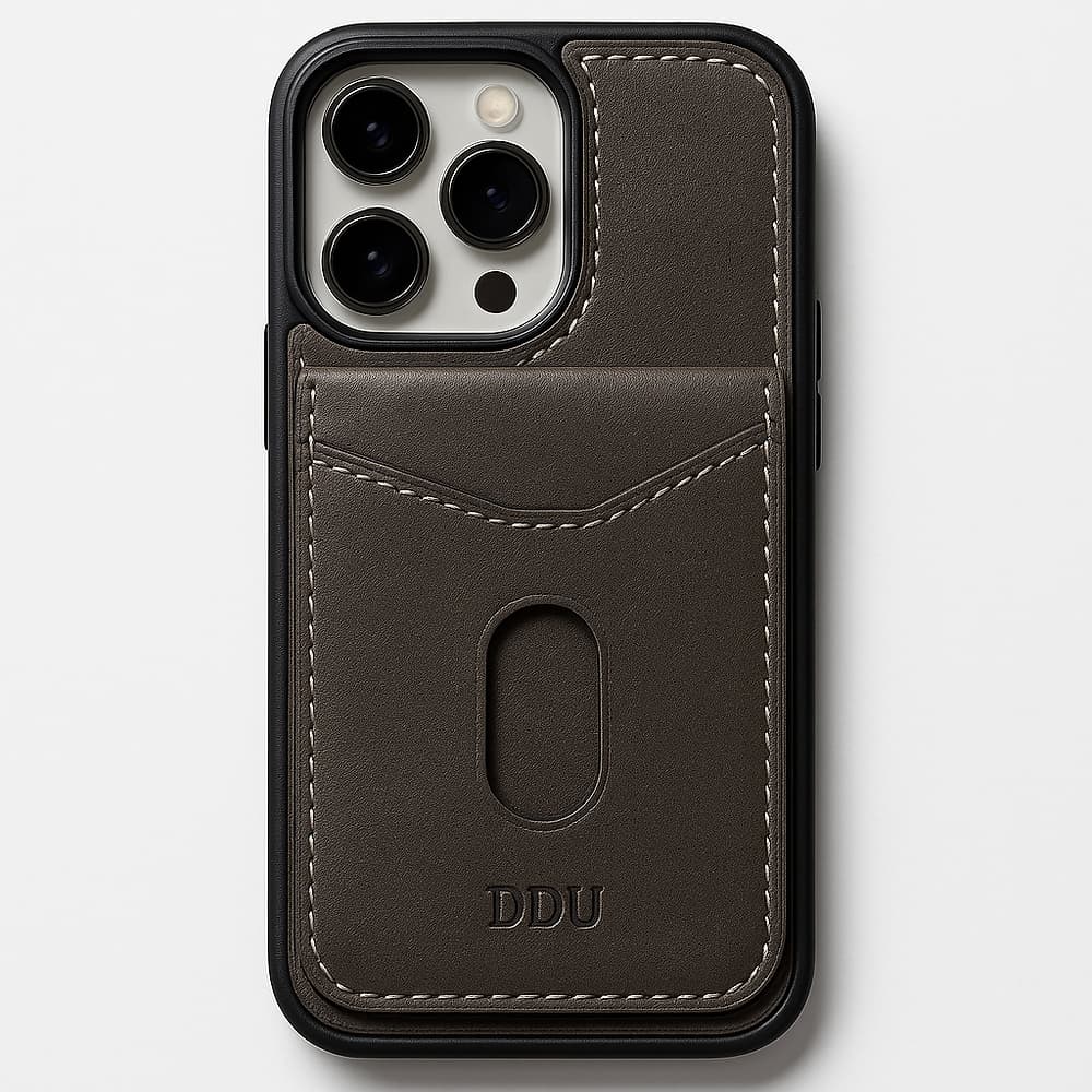 Leather Case MagSafe DDU + Wallet