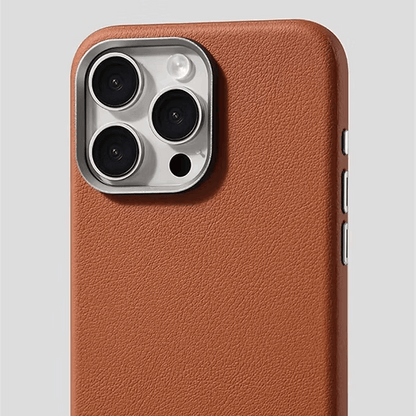 Brown Leather Sleeve Case MagSafe