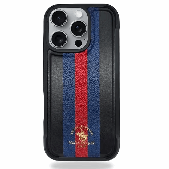 Blue & Red Barton Santa Barbara Polo & Racquet Club