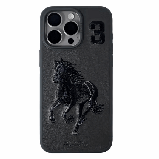 Dark Grey Horse Santa Barbara Polo & Racquet Club