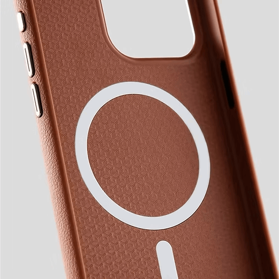 Brown Leather Sleeve Case MagSafe