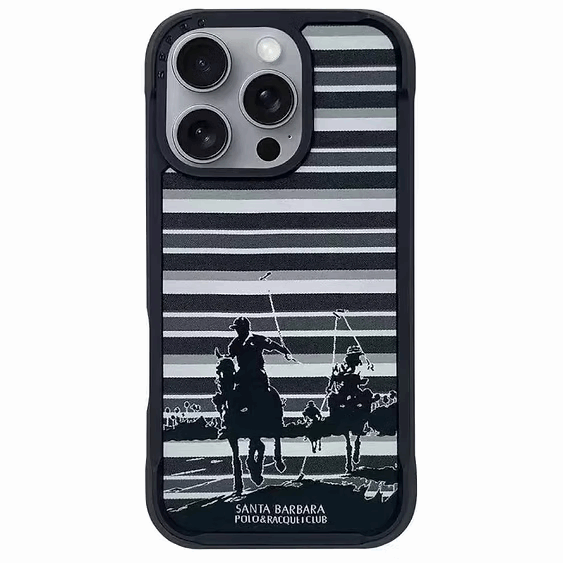 Black Elijah Santa Barbara Polo & Racquet Club