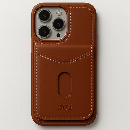 Leather Case MagSafe DDU + Wallet