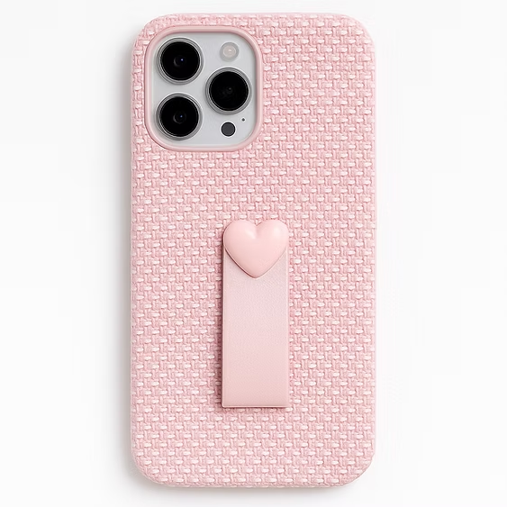 Luxury Heart Grip Case