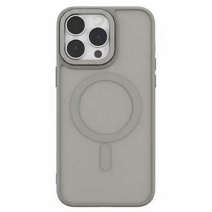 Gray Matte Acrilyc Clear Case MagSafe