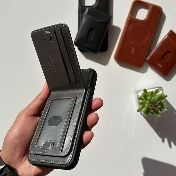 Leather Case MagSafe DDU + Wallet