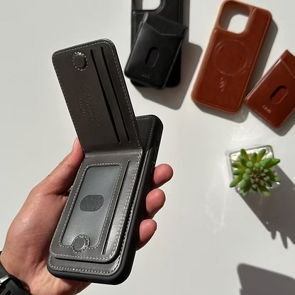 Leather Case MagSafe DDU + Wallet