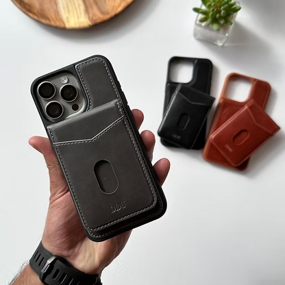 Leather Case MagSafe DDU + Wallet
