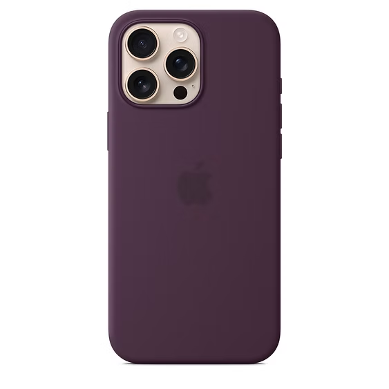 Plum Silicone MagSafe Case