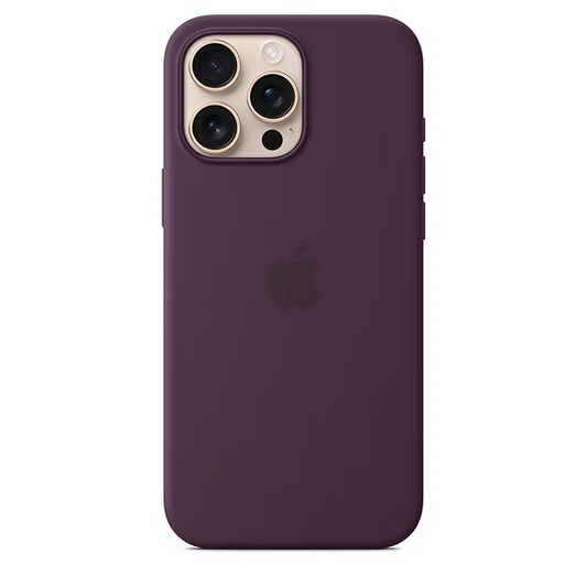 Plum Silicone MagSafe Case