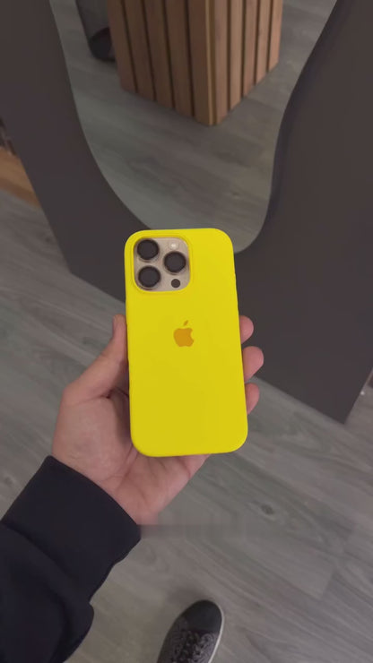 Yellow Silicone Case