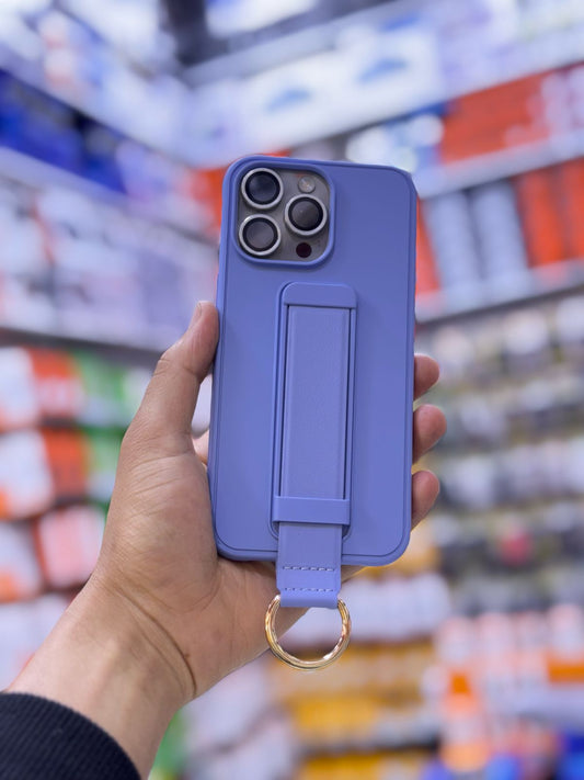 Cyan Leather Case