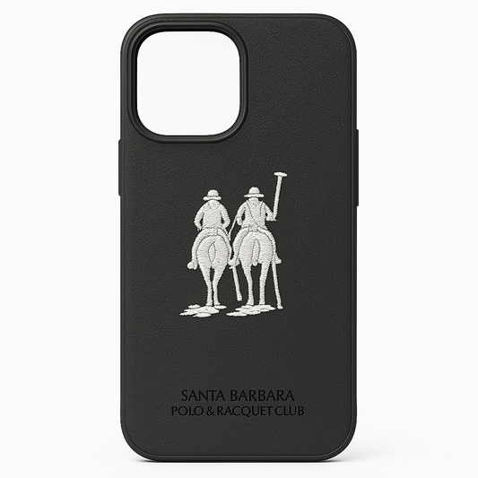 Black Santa Barbara Polo & Racquet Club
