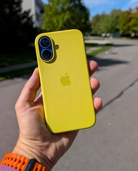 Yellow Silicone Case