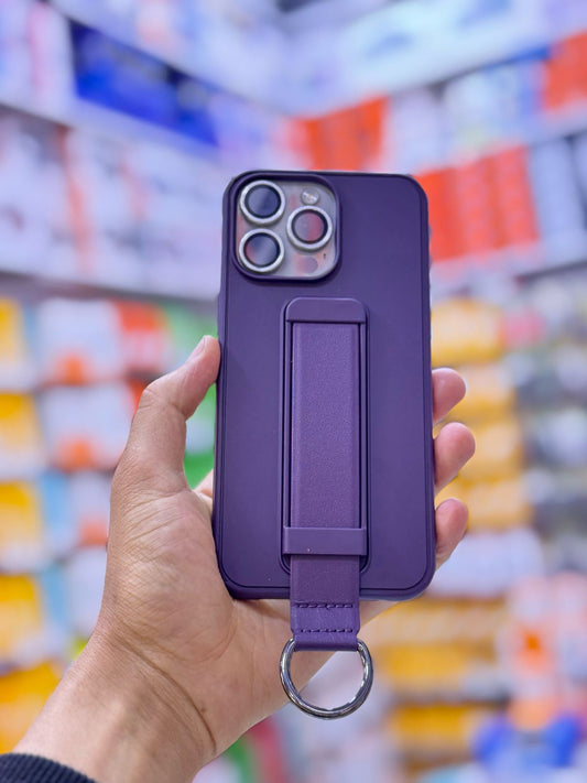 Purple Leather Case